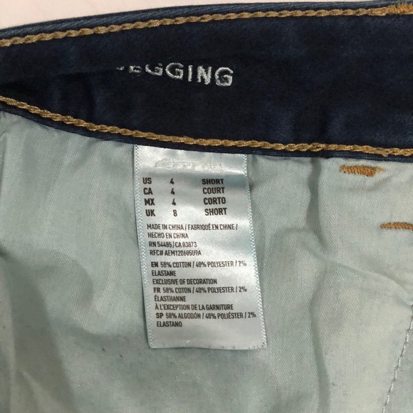 Dark blue skinny jeans (jegging style) - Picture 6 of 7